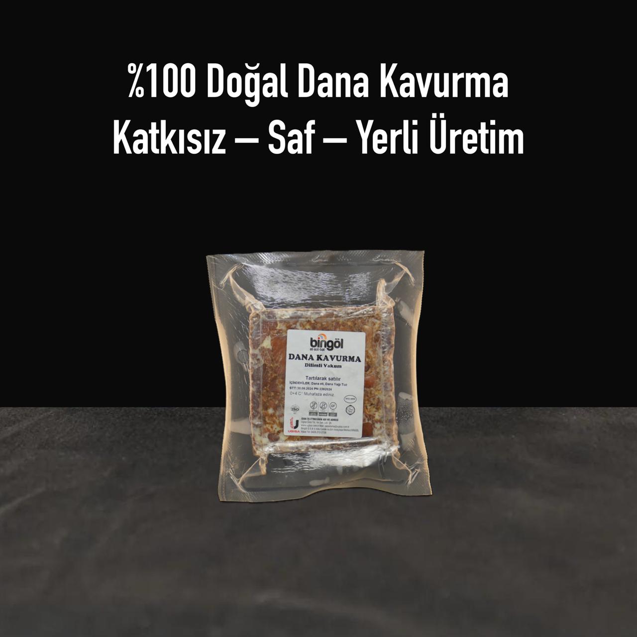 Bingöl Dana Kavurma Dilimi 300 Gr