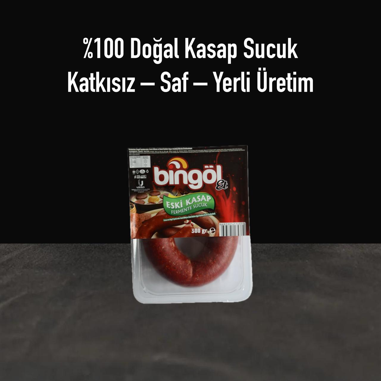 Bingöl Et Eski Kasap Sucuk 300 Gr